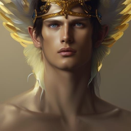 Angelic Warrior: Scandinavian Model in Givenchy Couture