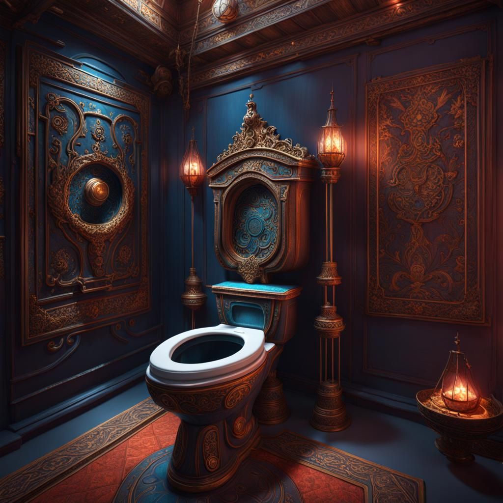 Fantastical Throne Room: Detailed Matte Painting