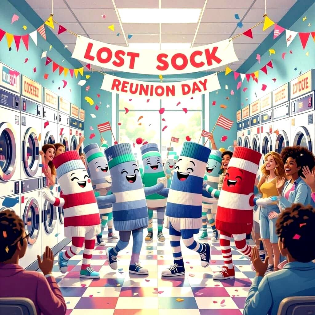 National Lost Sock Reunion Day