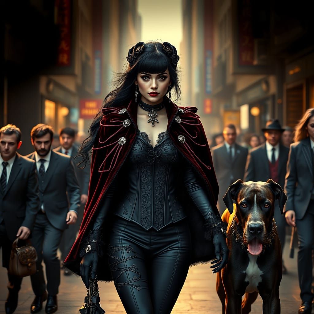 Gothic Rebel Empowers the City Streets with Unapologetic Sty...