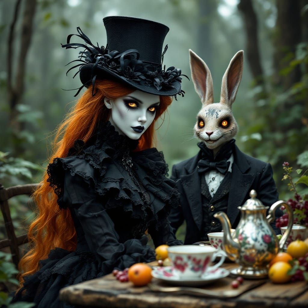 Steampunk Goddess of the Whimsical Woodland