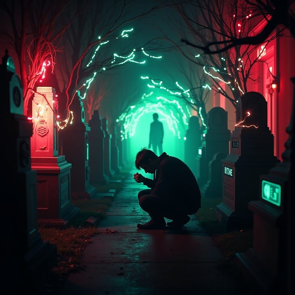 Emotional and Surreal Representation of Autistic Burnout