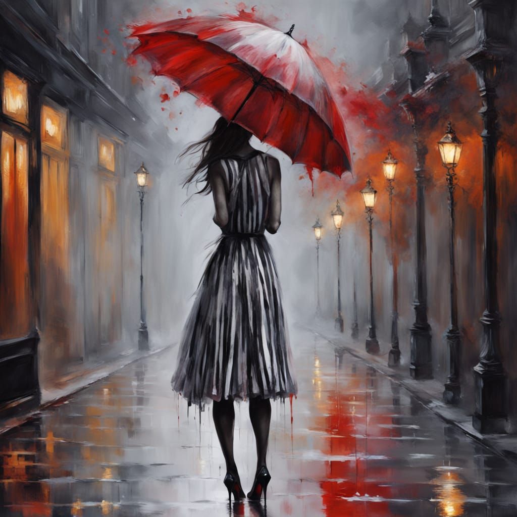 Impressionist Moonlit Whimsy in Soft Focus