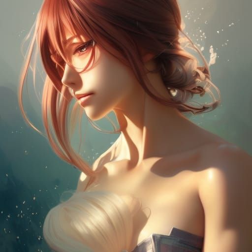 Beautiful anime girl