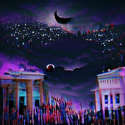 Abstract Image Generated From Simple Prompt