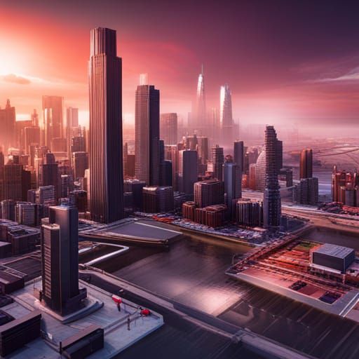 Giantess Crushes City in Epic 3D Style