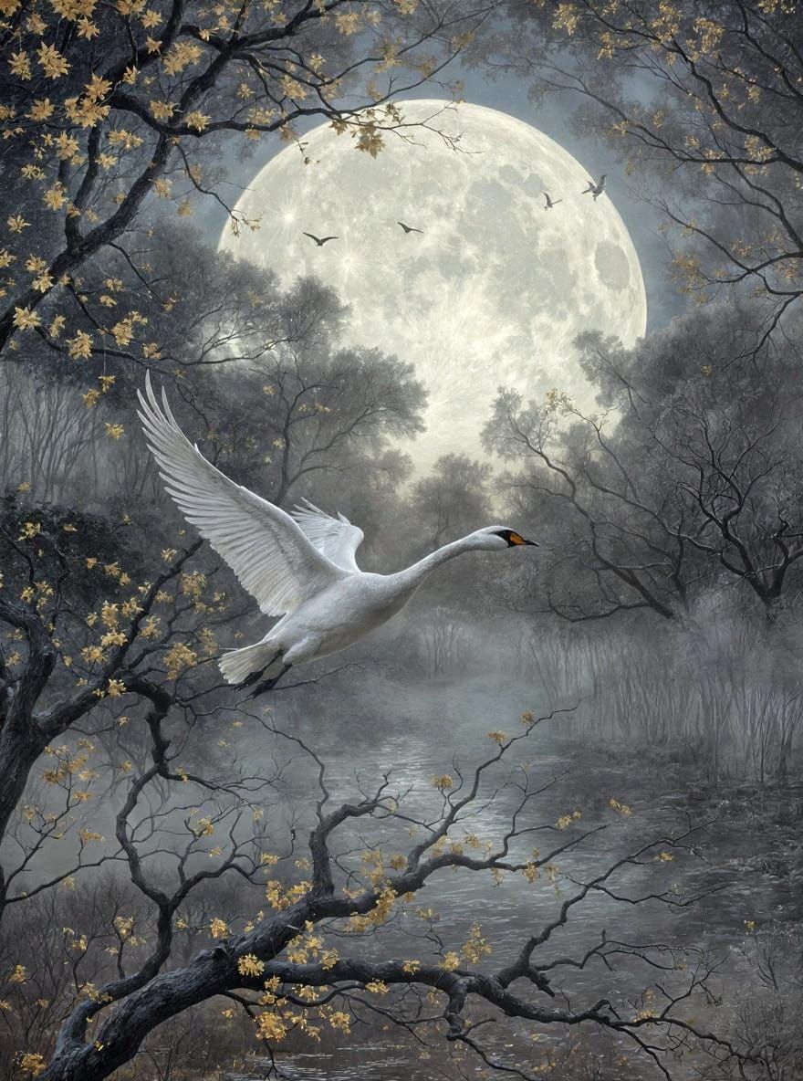 the flight of the swan