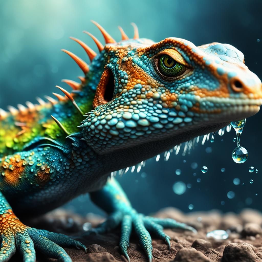 You little lovely lizard