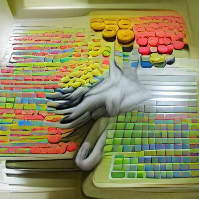 AI Generated Image of Obsessive-Compulsive Disorder