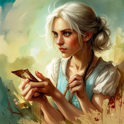 AI Image of Ciri