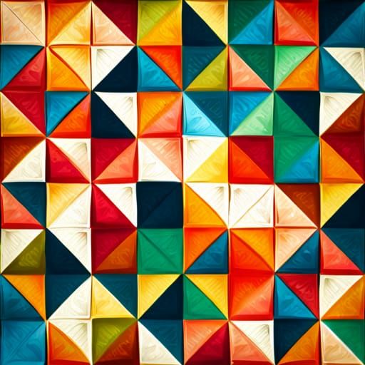 Repeating Geometric Pattern Design