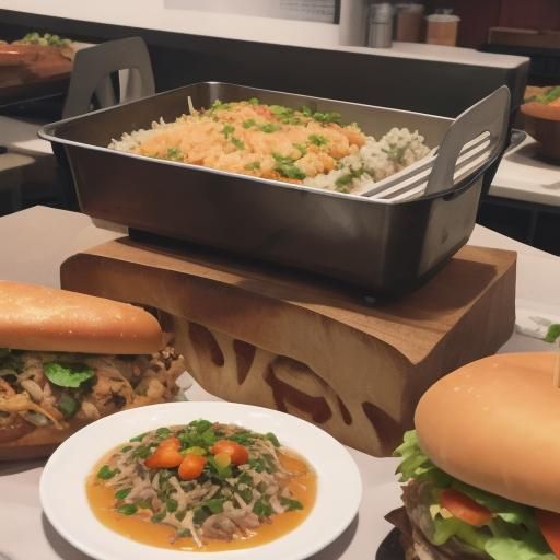 AI Generated Image of Food