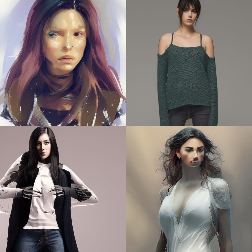 Detailed Portrait with Dynamic Lighting