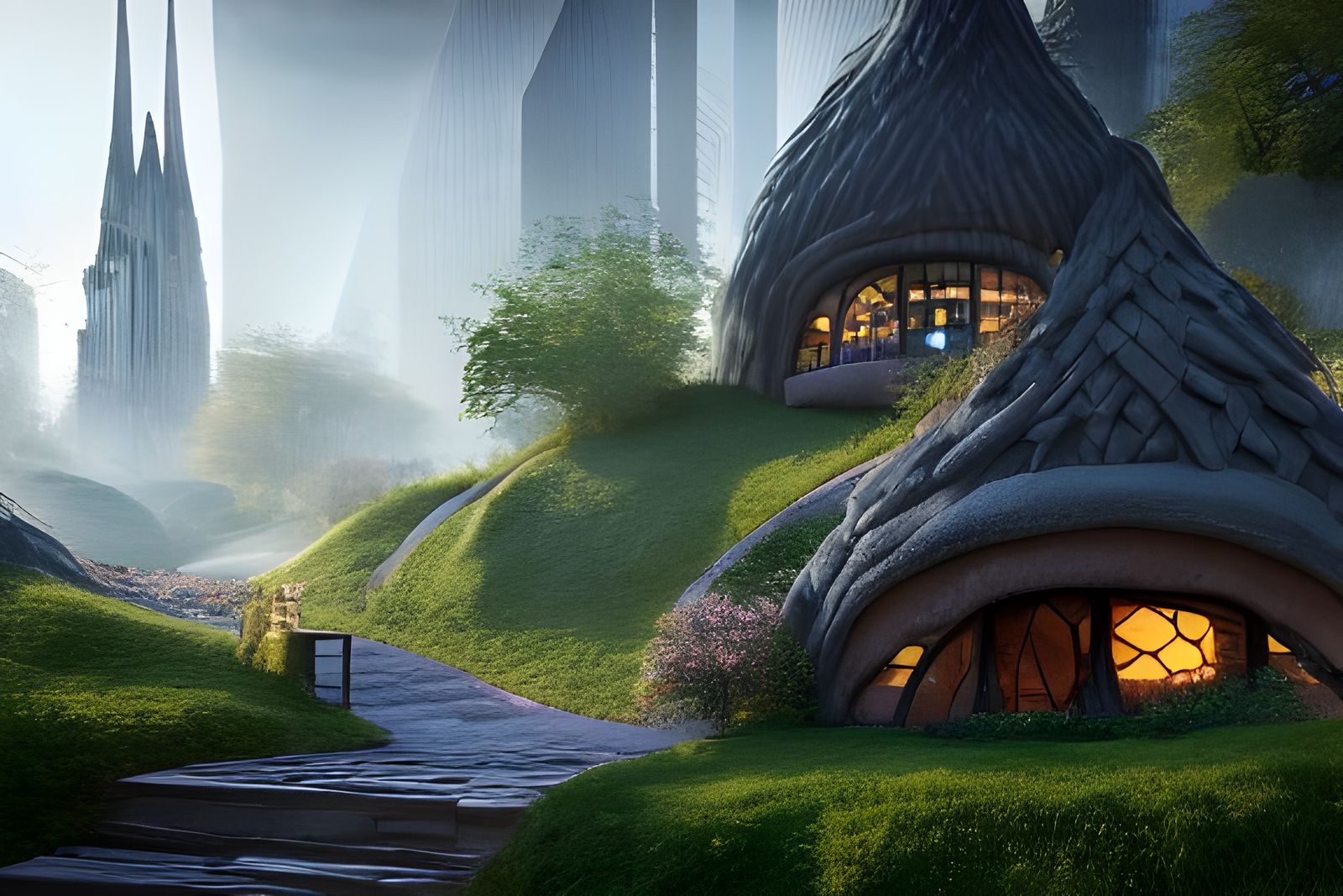 Hobbit Houses on New York's 5th Avenue