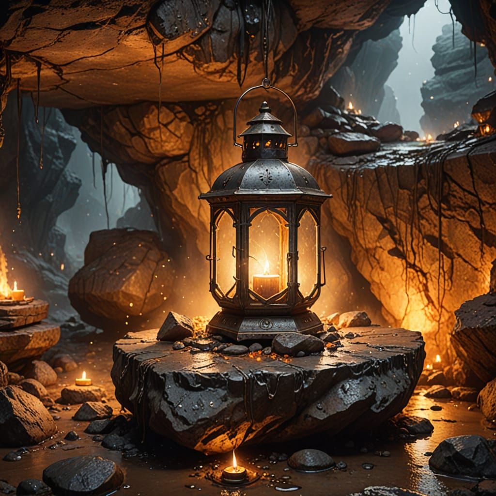 Mystic Lantern in Cave of Molten Candles