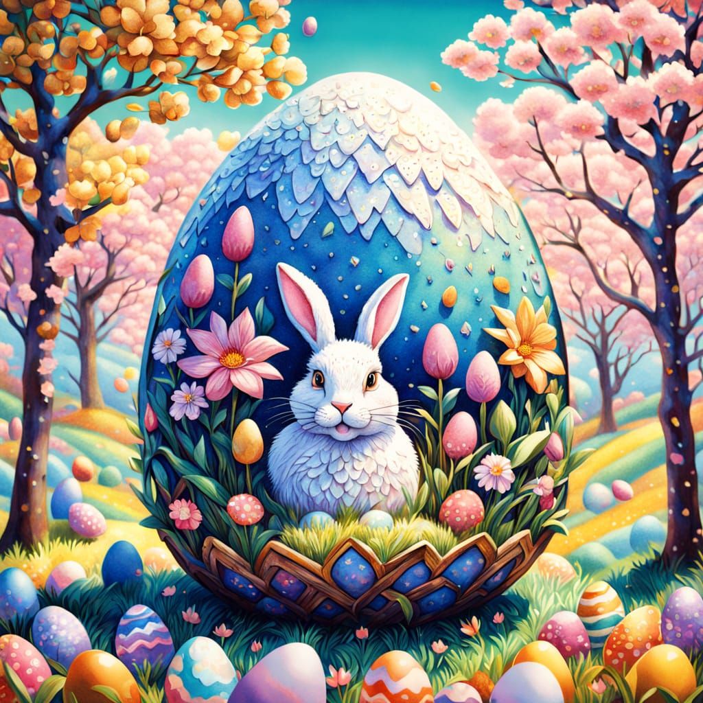 Ethereal Easter Egg Masterpiece