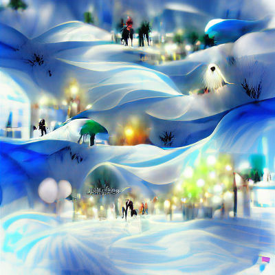 AI's Interpretation of a Blank Prompt