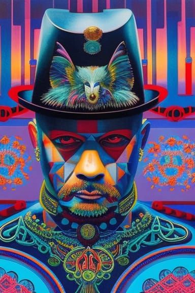 Detailed Portrait of a Girl in Concept Art Style