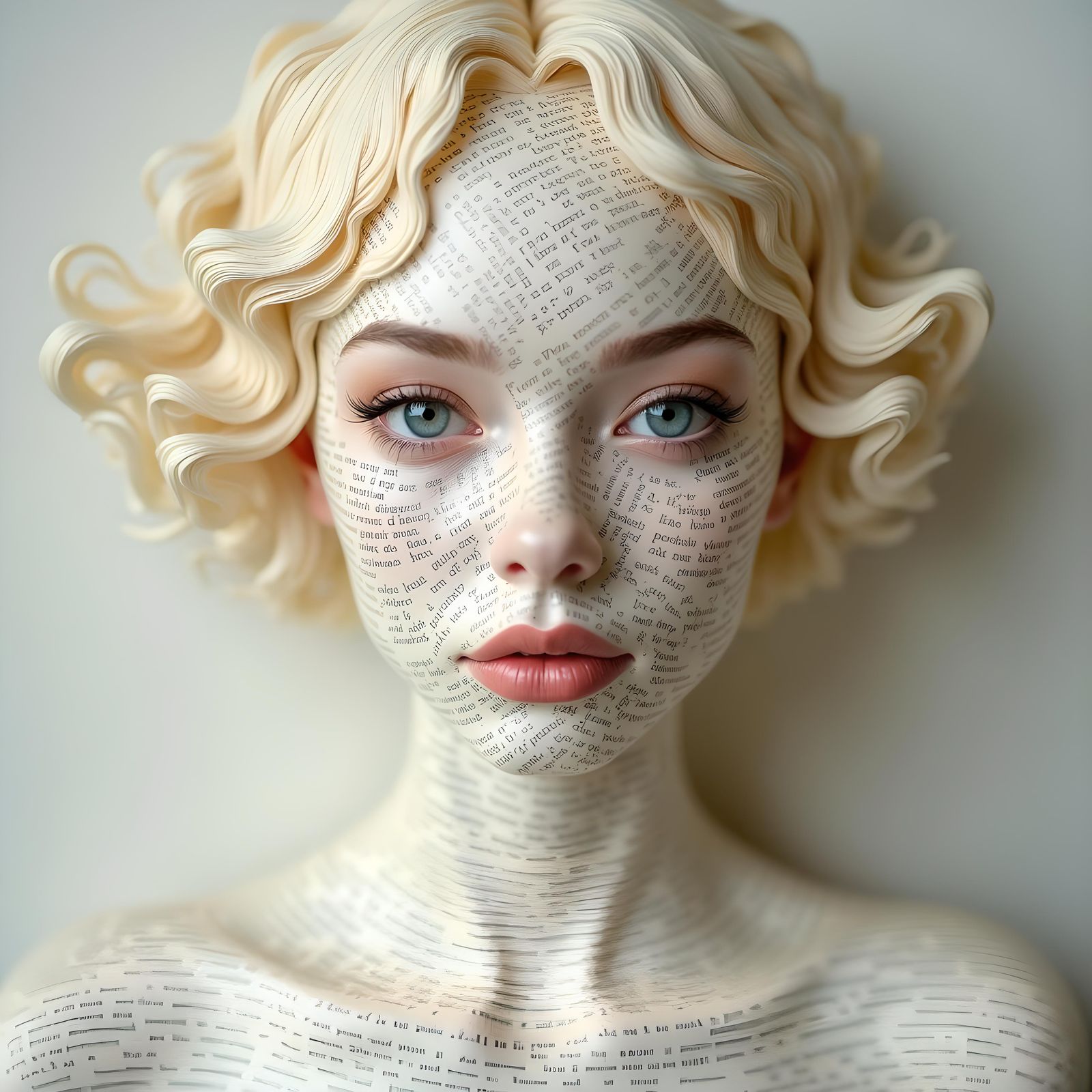 Paper Woman: A Masterpiece of Intricate Realism