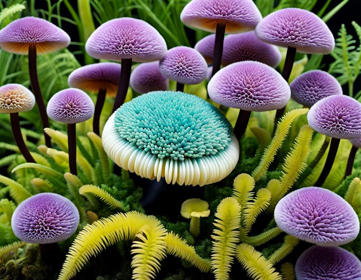 Asymmetrical Cacophony of Hybrid Fauna and Flora