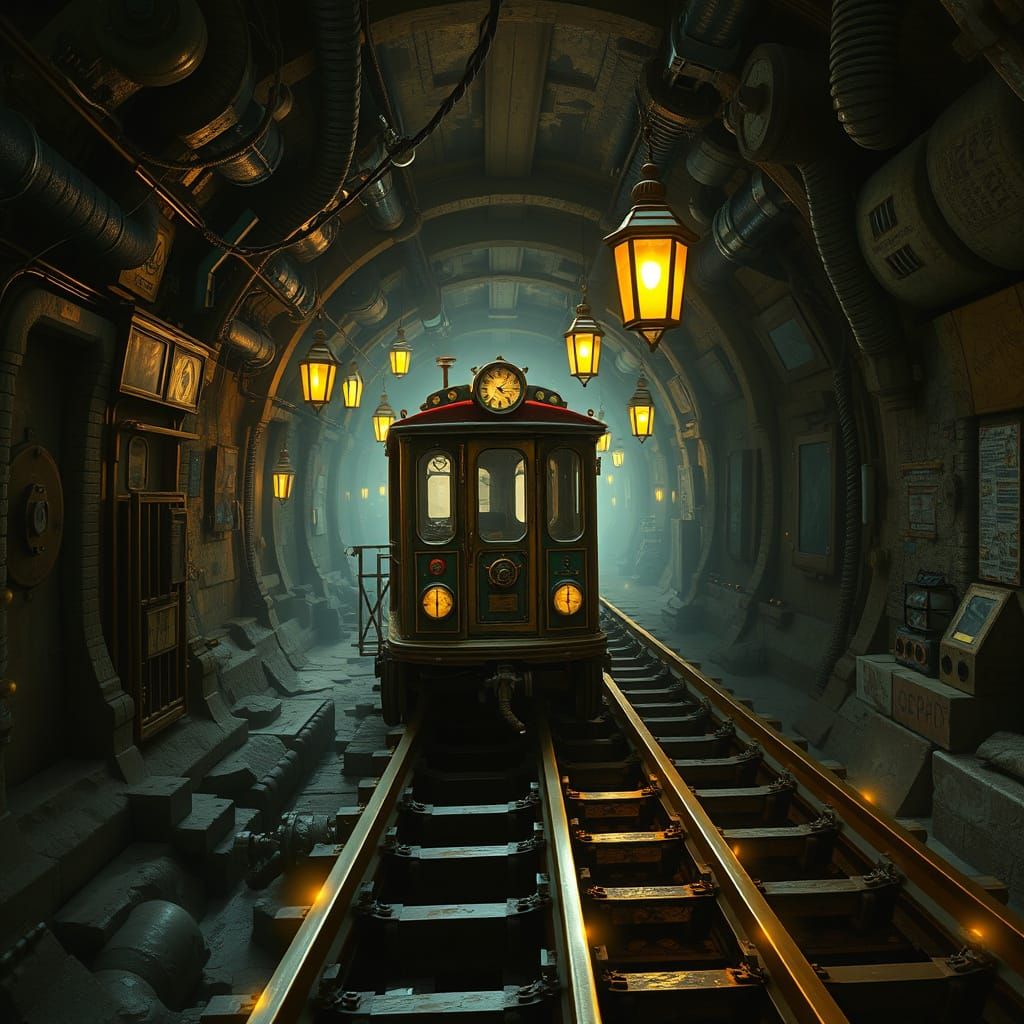 Cogcart in the Cogheart District: Arcane Steampunk