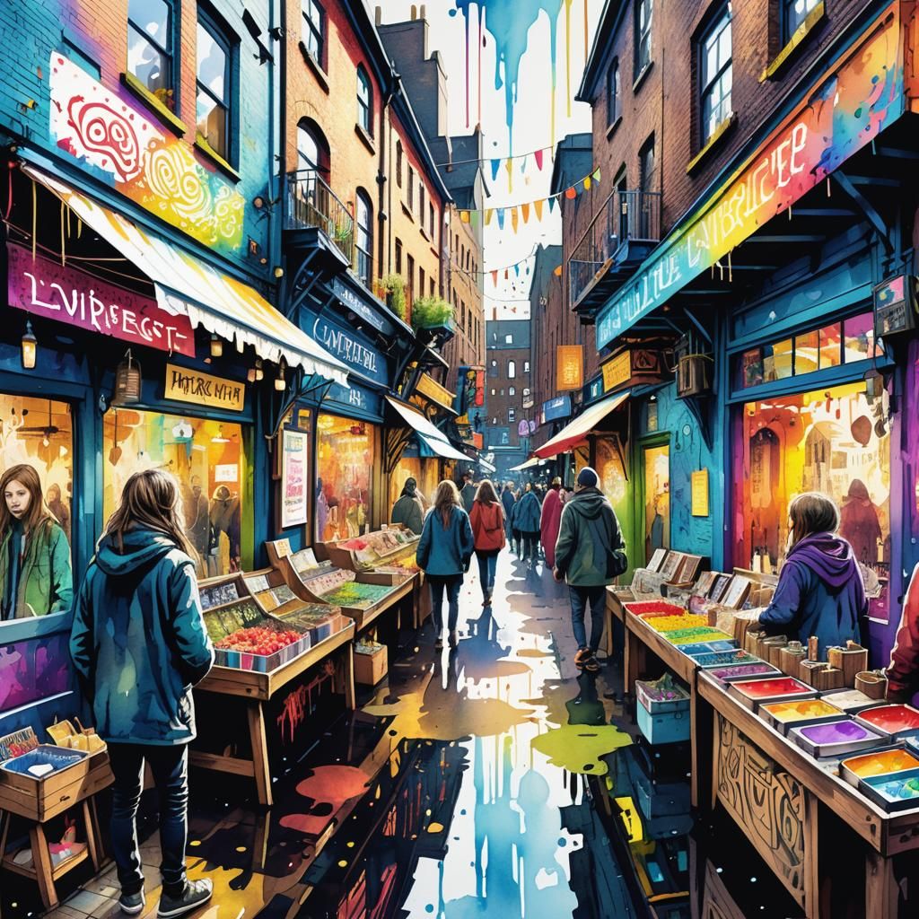 Hippie market