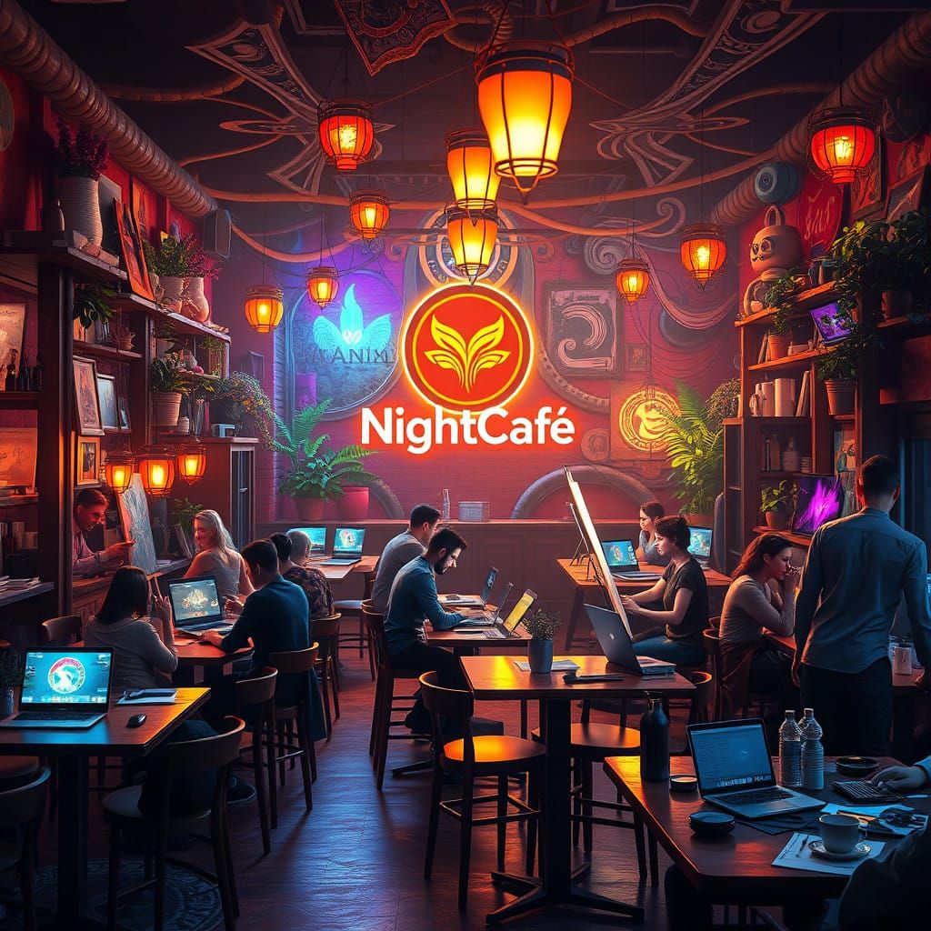 NightCafe Studio: Fantastical Cafe of Creativity and Inspira...