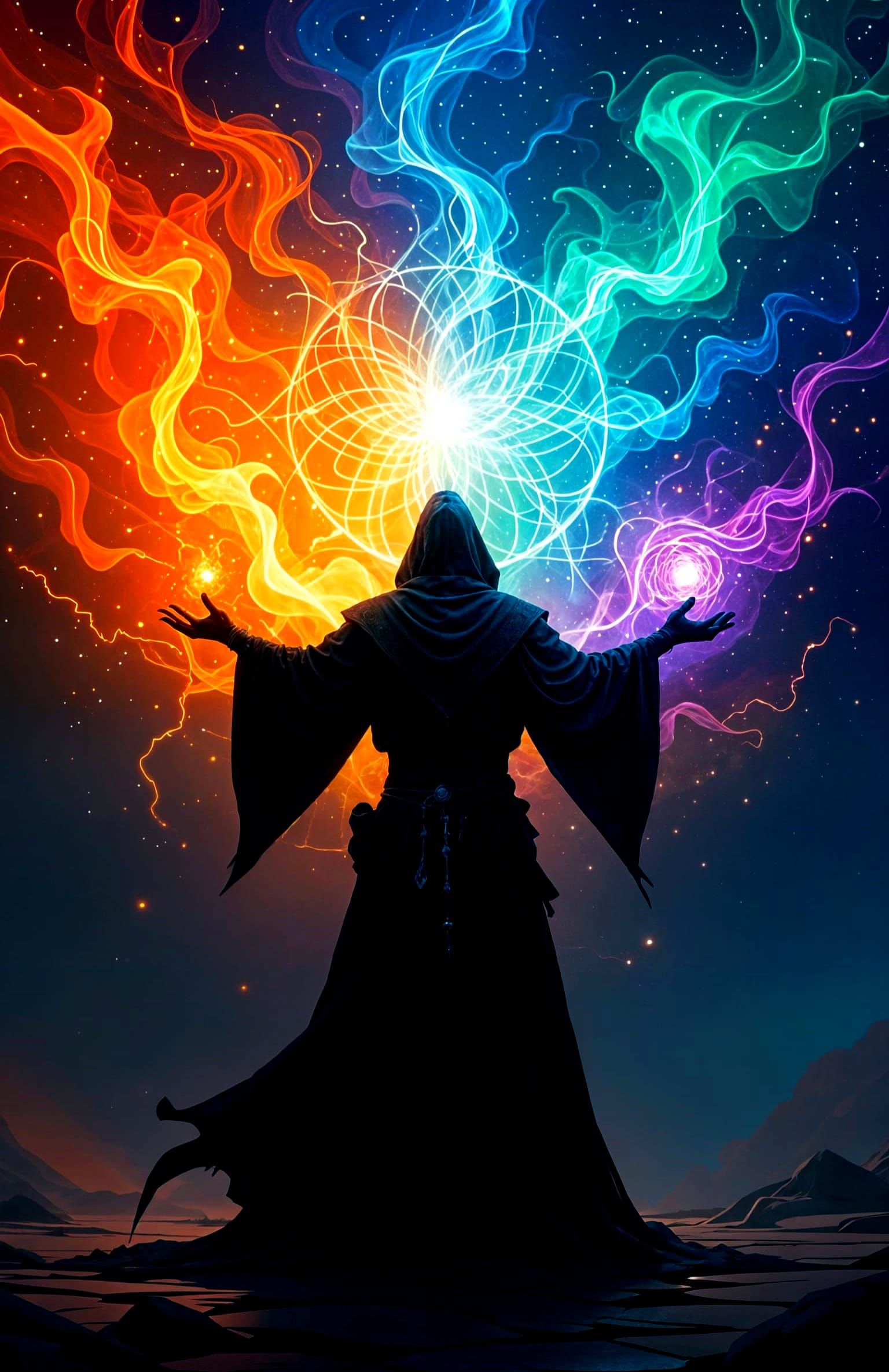 The Magician Tarot Card Explodes with Cosmic Energy