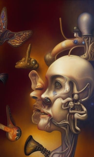 Surrealistic Dreamscapes in Hyperrealistic Imperial Colors