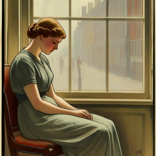 P.G. Wodehouse. Illustration 1920s.