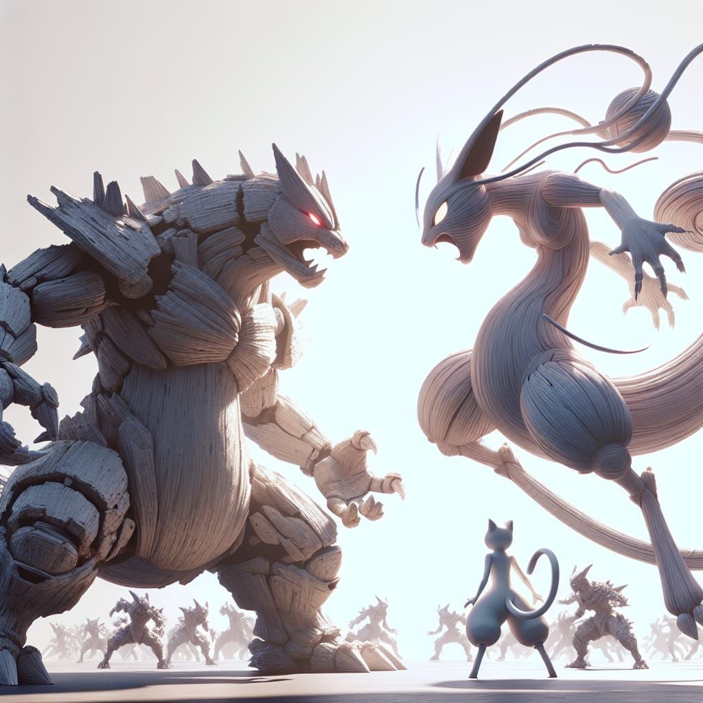 Groudon strong ,pokemon original anime style mew amazing body very detailed  in fight casting a attack By artist "anime"...