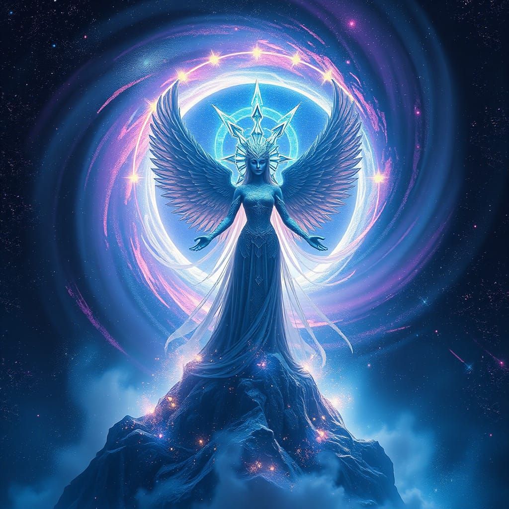 Cosmic Deity at the Vortex Nexus