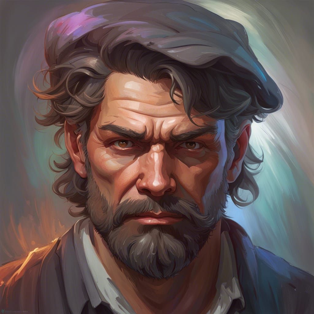 Male Portrait of a working man