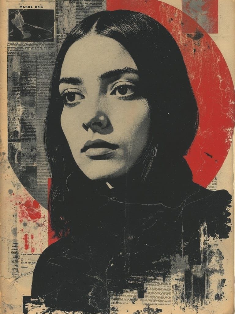 Carmen Dell’Orrifice as Picasso Sketch in Magical Realism