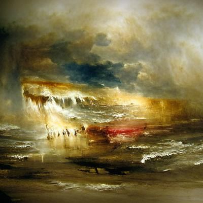 Turmoil on the Turbulent Tides in a Turner-Inspired Masterpi...