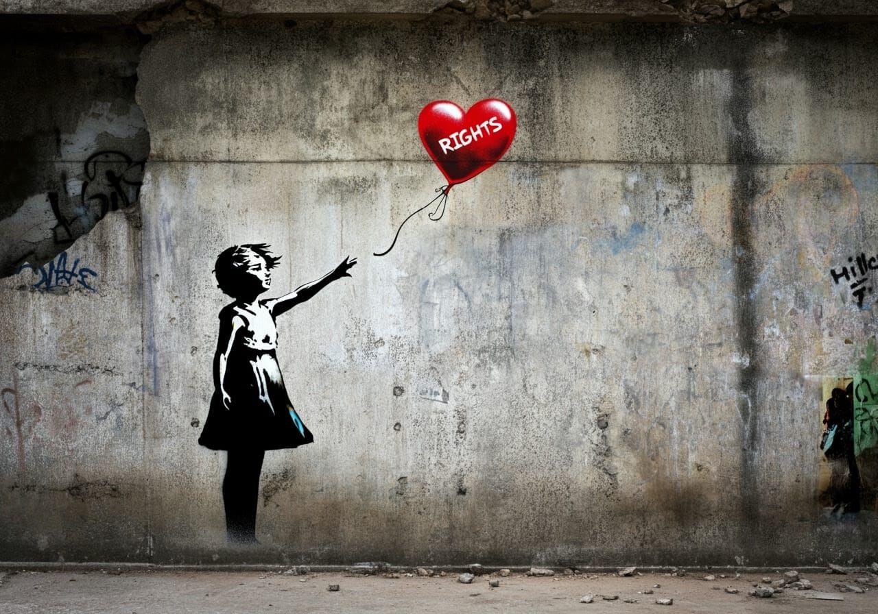 Street Art Rebellion in Urban Decay