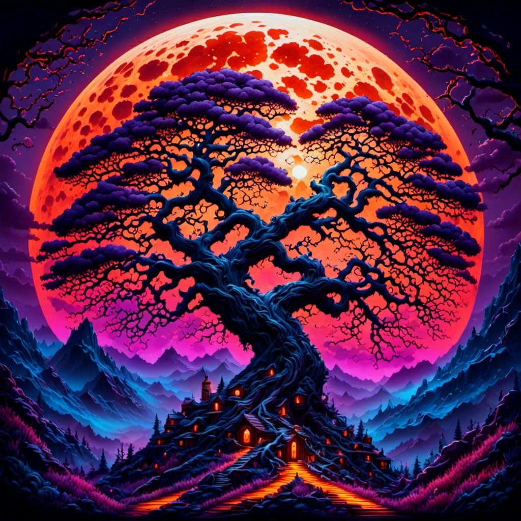 MY RED MOON INSPIRED BY Xamosila @Xamosila 1