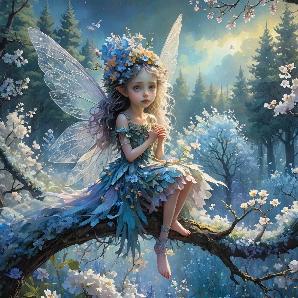 Intricate Fairy in Gothic Photorealism