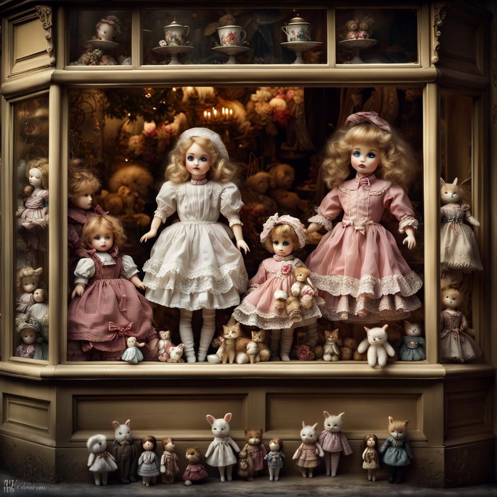 Doll Shop Window 3