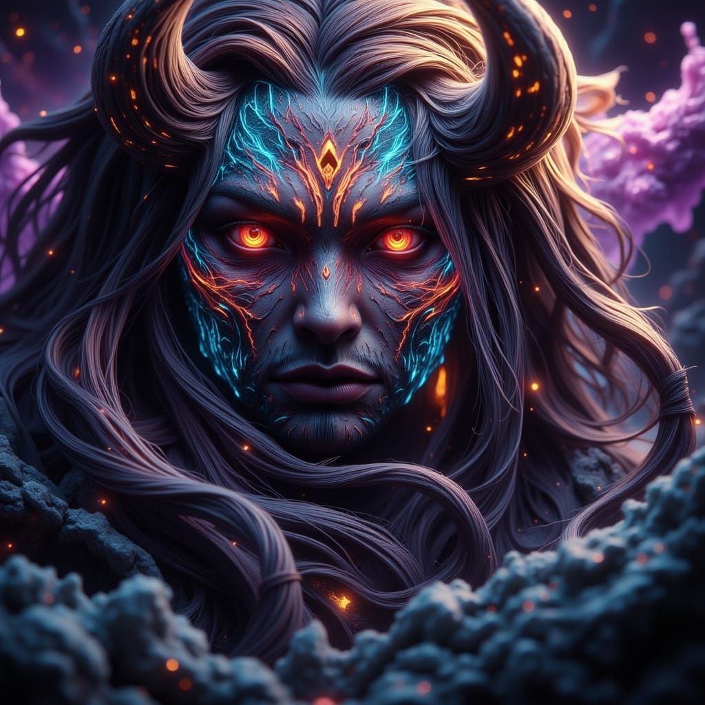 Ethereal Dark Fantasy Landscape in HyperPhotoRealism