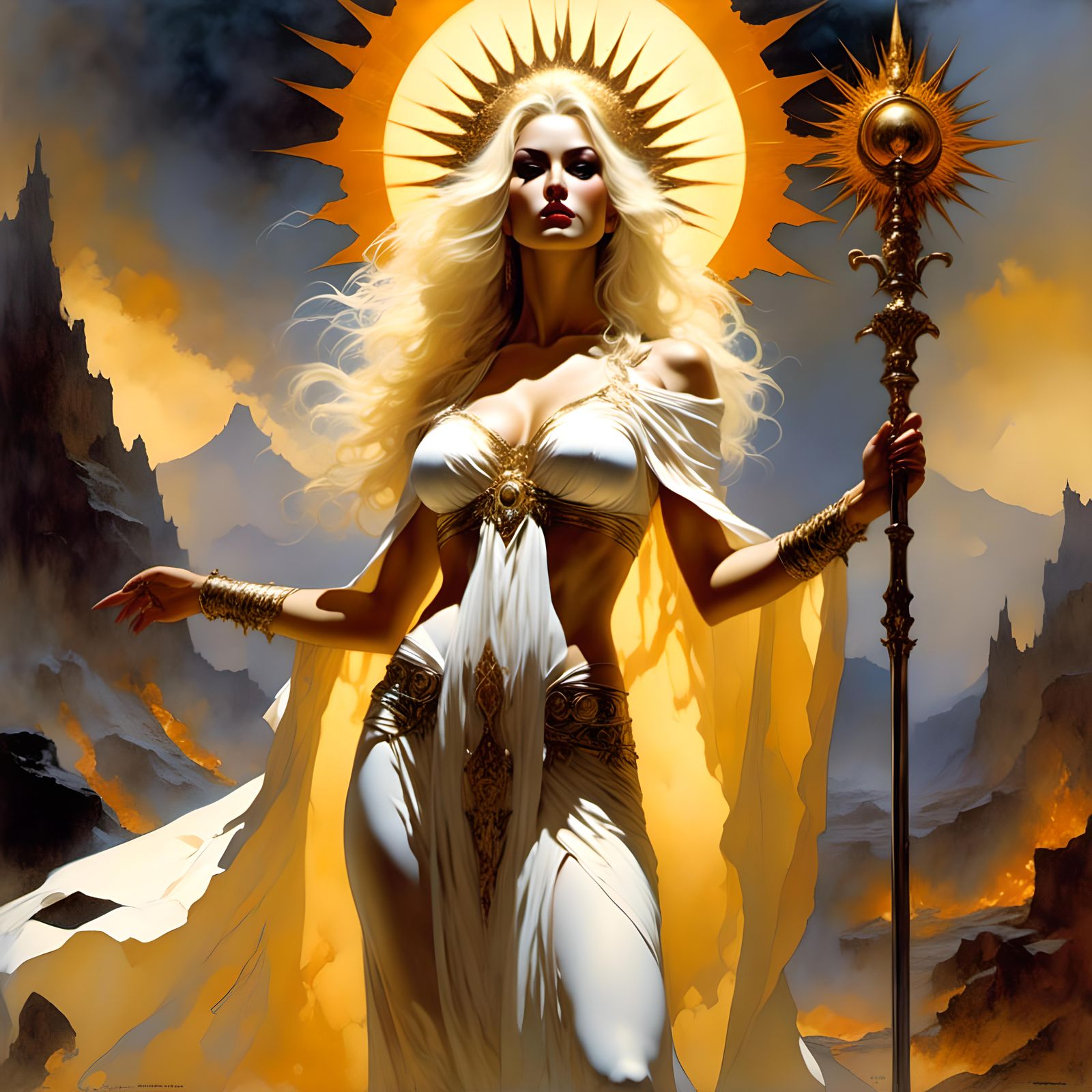 Guniya Cress, Cursed Priest of Mahtma the Light Lord