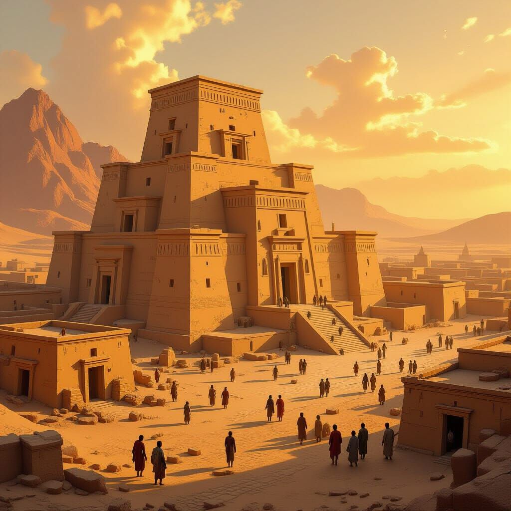 Ancient Sumerian City of Nippur: Mesopotamian Splendor