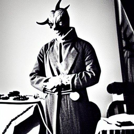 Evocative Depiction of Satan