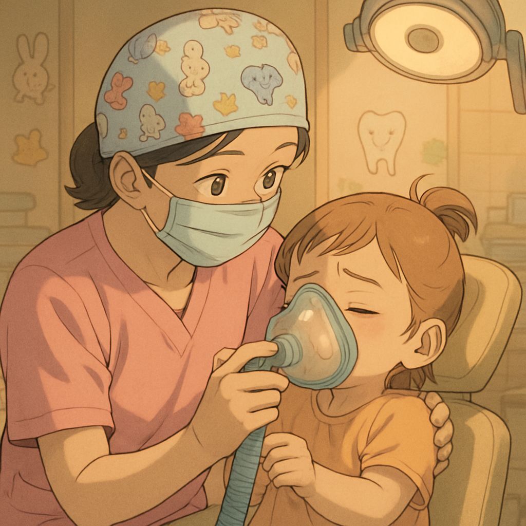 Toddler Anesthesia in Pediatric Dentistry: Anime Style
