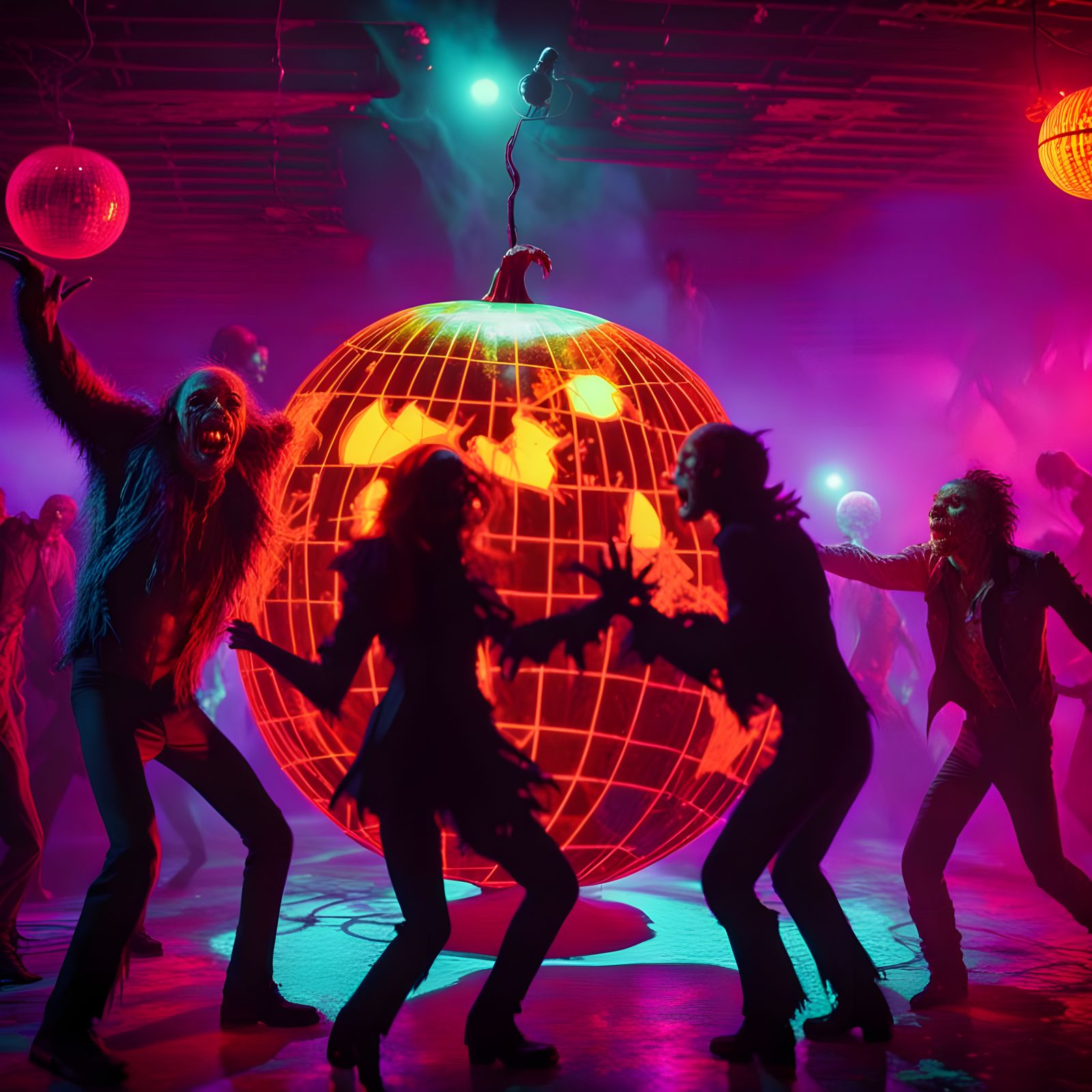 Monster Formal: Halloween Creatures at High School Dance