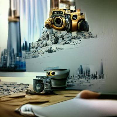 WALL-E Matte Painting