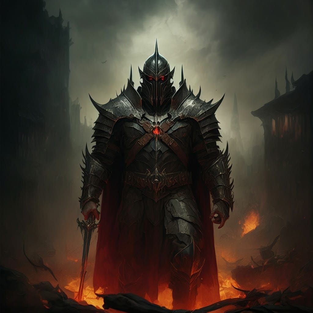 Grimdark Masterpiece in Dark Fantasy Style