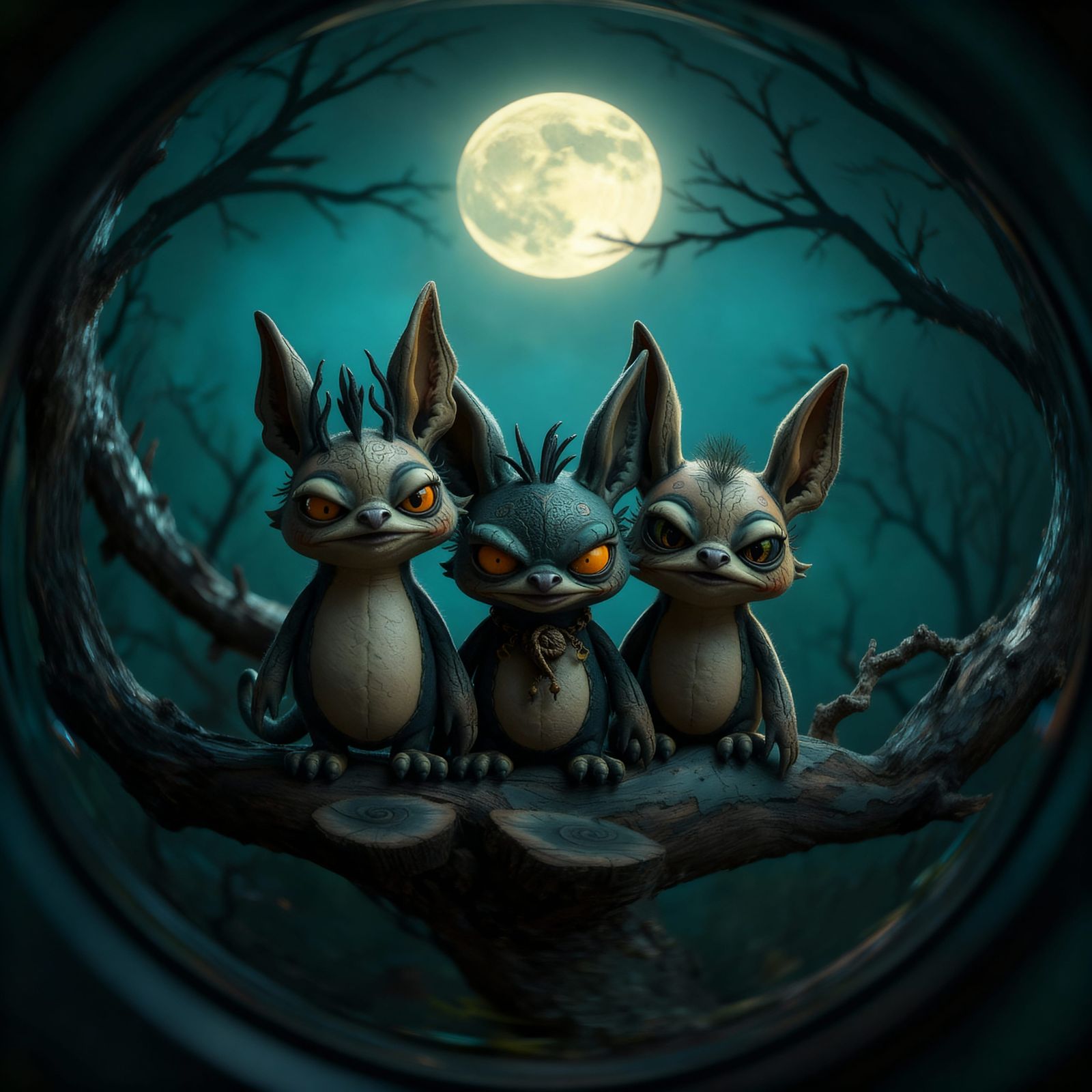 Sinister Plush Toys Hint at Mischief