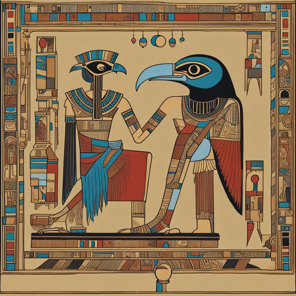 Horus Lupercal: AI Generated Science Fantasy Art