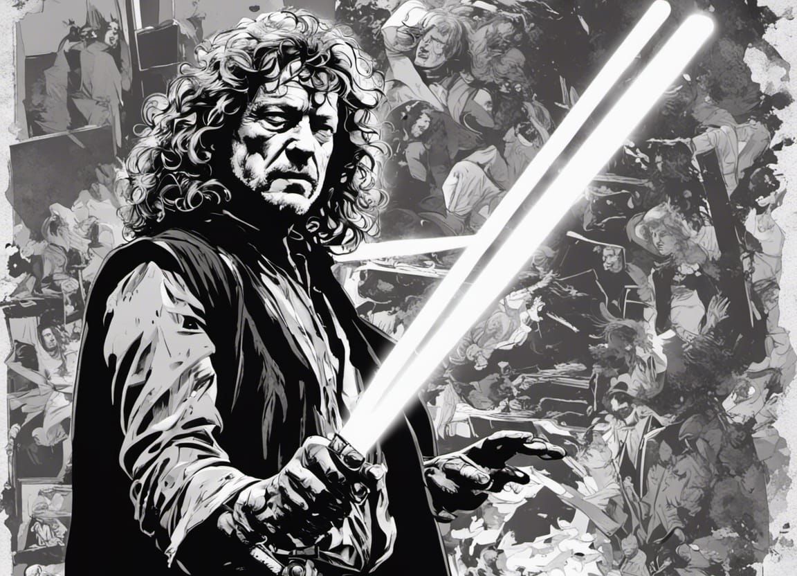 Robert Plant Defeats Darth Vader in Sin City